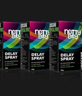 NottyBoy Long Last Delay Spray Pack of 3