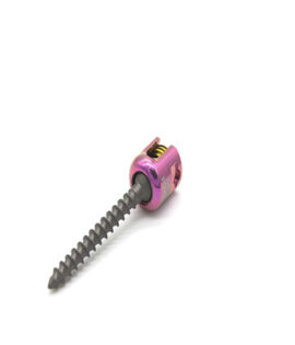 Lateral Mass Screw With Inner Nut 3.5mm X 28mm Orthopedic Spine Surgical Surgery Titanium