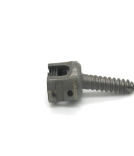 Polyaxial Pedicle Screw 4.5mm X 30mm With Inner Nut Single Thread Orthopedic Spine Surgical Titanium