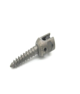 Polyaxial Pedicle Screw 6.5mm X 30mm With Inner Nut Single Thread Orthopedic Spine Surgical Titanium